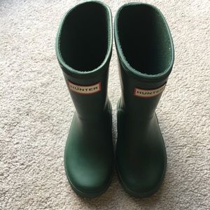 Hunter boots toddler size 8